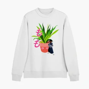 CORYxKENSHIN MOMO WHITE CREWNECK