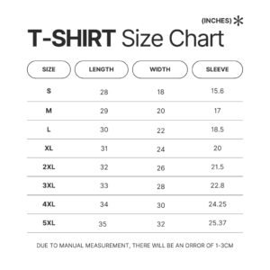 T-shirt-Size-Chart