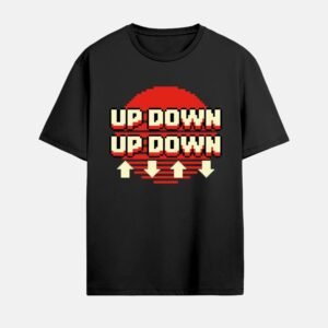 Coryxkenshin Up Down Sun Black T Shirt